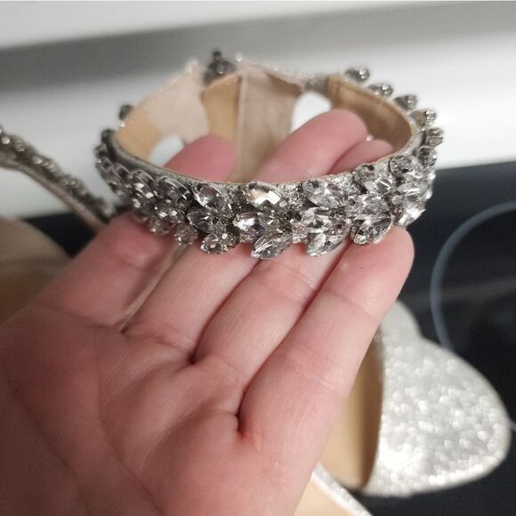 Jewel Badgley Mishka Louise Peep-Toe Block Heel SIZE 6 New - Picture 10 of 14